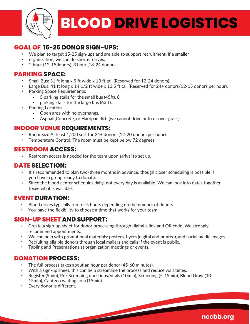 Blood Drive Logistics preview